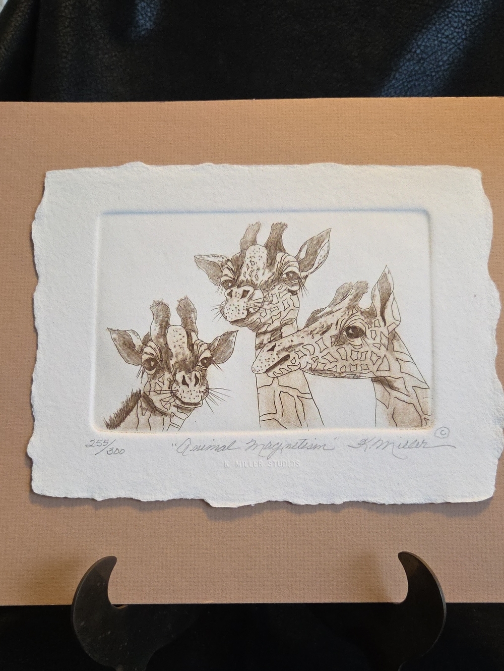 Original Signed And Numbered K. Miller/K. Miller Studio "Animal Magnetism"